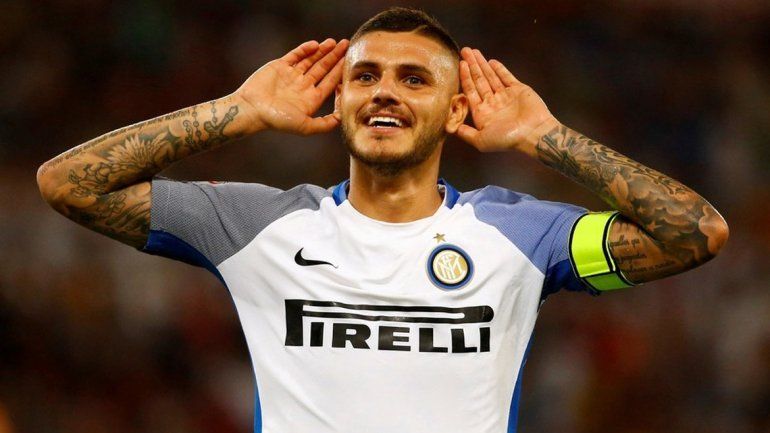Icardi metió un doblete ante la Roma y le mete presión a Sampaoli