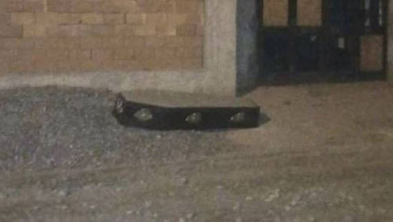 El ataúd que paralizó algunos corazones. (Foto Enterar Enterar).