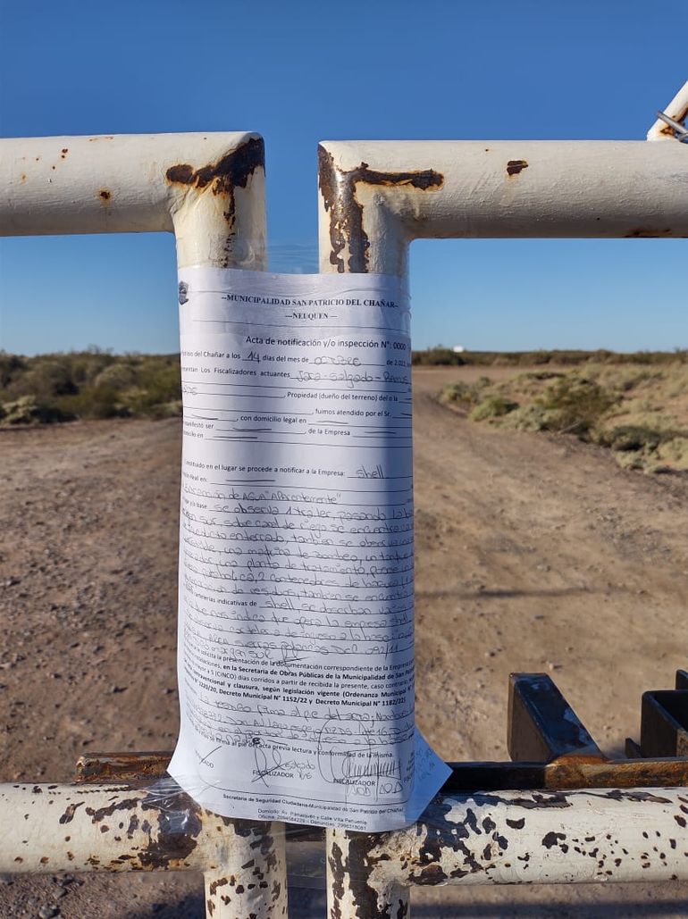 Operadoras petroleras fueron notificadas por hacer obras sin autorización municipal.