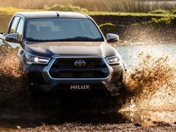 Toyota Hilux, una pickup todoterreno. Foto: Toyota Toyota Hilux, una pickup todoterreno. Foto: Toyota