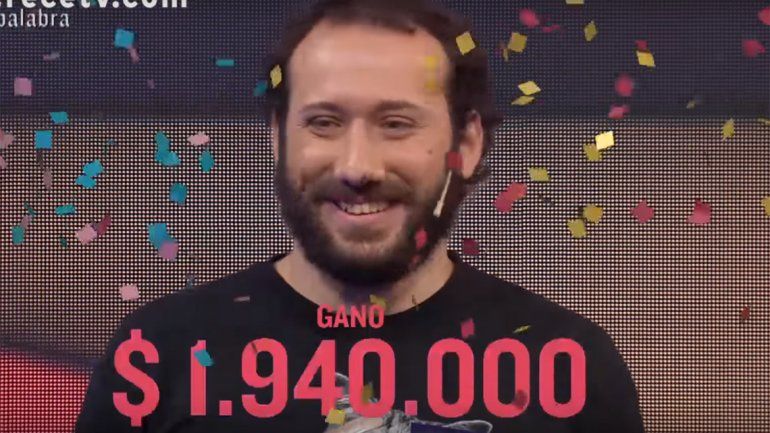 Pasapalabra tiene un nuevo campeón: se llevó más de dos millones de pesos