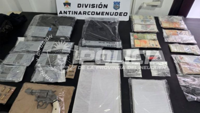 Desbaratan un punto de venta de droga a través de la App Neuquén Te Cuida