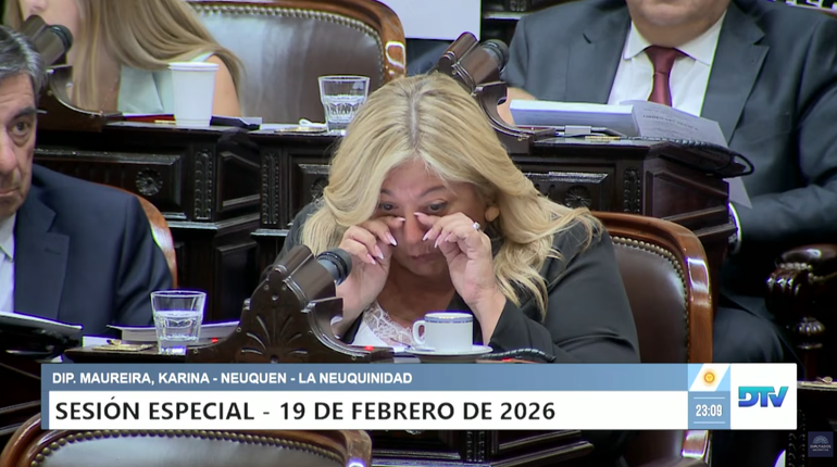 Video completo: así intervino Karina Maureira, quien quebró en llanto en Diputados en el debate por la reforma laboral