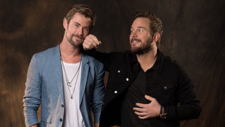 Chris Hemsworth y Chris Pratt protagonizan Thor: Love And Thunder
