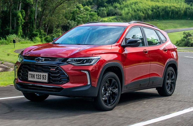 La Chevrolet Tracker, uno de los autos 0km que tiene tasa 0%.