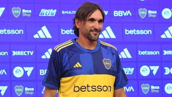 Diego Martínez fue presentado en Boca. Diego Martínez fue presentado en Boca.