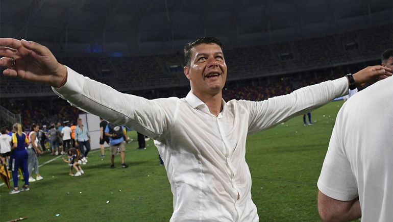 Battaglia se reuni&oacute; con Riquelme y acord&oacute; su continuidad en Boca por un a&ntilde;o m&aacute;s.&nbsp;