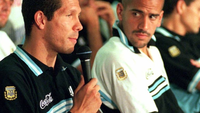 El Cholo Simeone y Sebastián Verón contaron por qué fuera de la cancha no se pueden ni ver