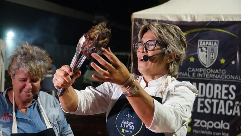 Zapala: comenzó el Campeonato Nacional de Asadores a la Estaca con una gran jornada inaugural