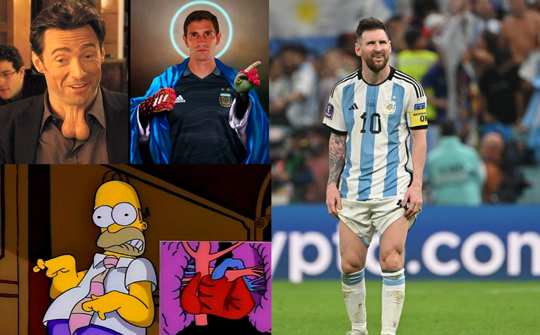 Dibu Martínez, Van Gaal, Brasil... los mejores memes de Argentina en semi
