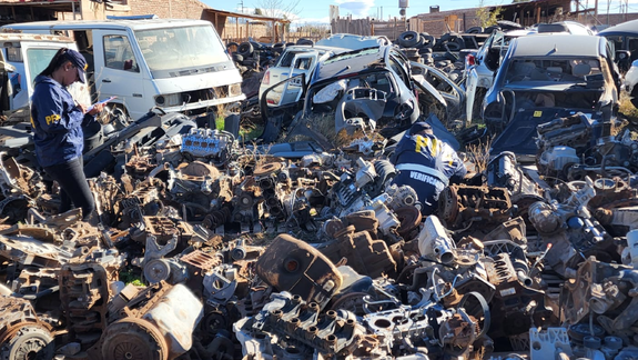 Secuestran autopartes por u$s 50 millones en cuatro desarmaderos
