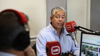 Rolando Figueroa en los estudios de LU5 / Foto Rolando Figueroa en los estudios de LU5 / Foto