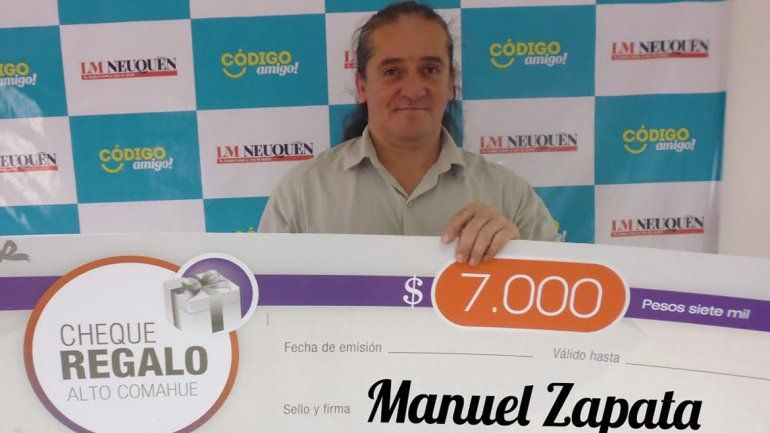Manuel de Senillosa ya tiene sus $7 mil para disfrutar en el shopping