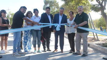 Mariano Gaido y Rolando Figueroa habilitaron una nueva obra en Neuquén capital