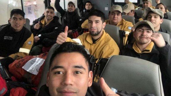 Brigadistas de Río Negro viajan a la Amazonia para combatir incendios