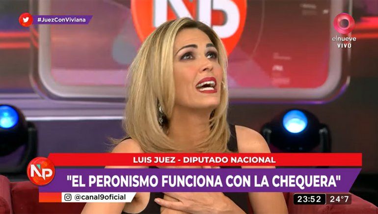 El llanto de Canosa en vivo previo al debate del aborto