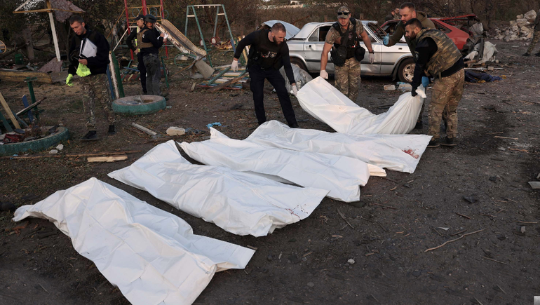 Ucrania: mueren 51 civiles en un bombardeo ruso