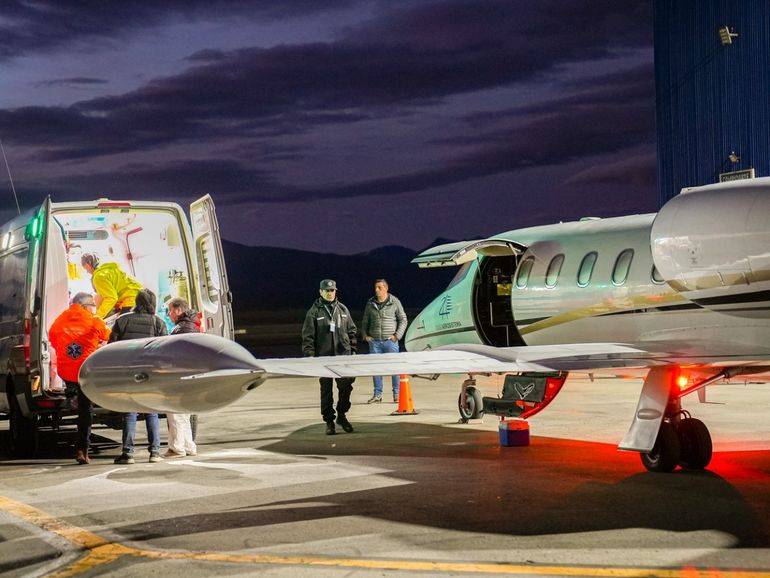 Inédito: una neuquina fue evacuada desde las Islas Malvinas