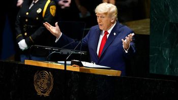 Durante su discurso, Trump reclamó el Nobel de la Paz y defendió las acciones de su gobierno en los últimos siete meses. Durante su discurso, Trump reclamó el Nobel de la Paz y defendió las acciones de su gobierno en los últimos siete meses.