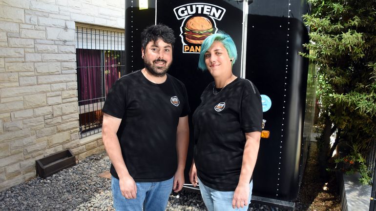 La pareja neuquina que hace hamburguesas en Plottier y compitió en el reality de Christophe.