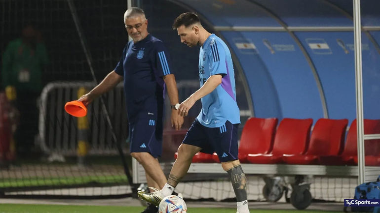 Ultimo momento: Qué pasó con Messi en la práctica dominguera