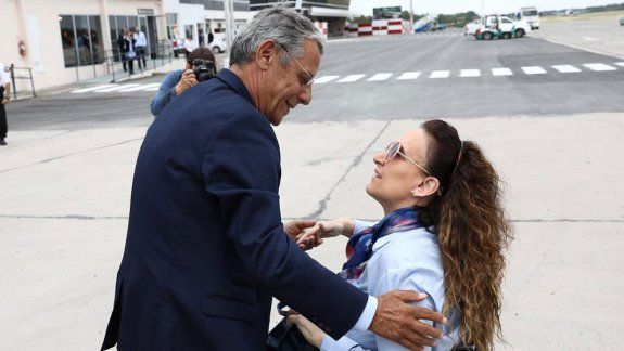 Michetti llegó a Neuquén: Quiroga es un candidatazo