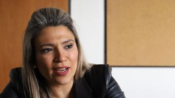 La senadora nacional por La Libertad Avanza, Nadia Márquez. La senadora nacional por La Libertad Avanza, Nadia Márquez.