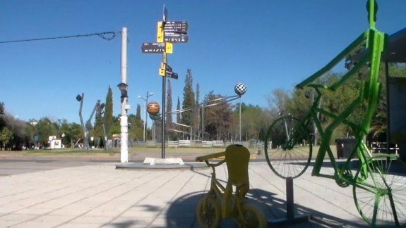 calles desiertas y en silencio, la postal de la manana