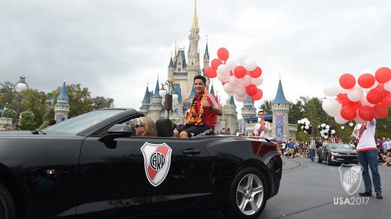Driussi participó de un desfile inolvidable en Magic Kingdom.