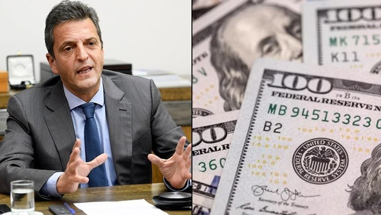 Derrumbe del dólar: bajó $70 desde que se anunció a Massa