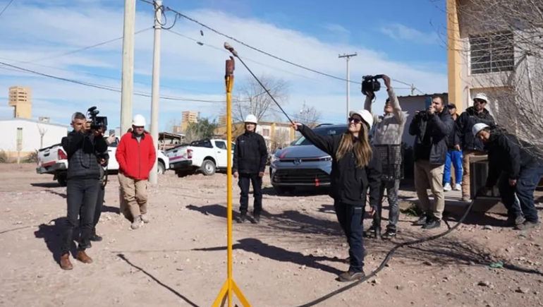 Añelo suma más familias conectadas la red de gas