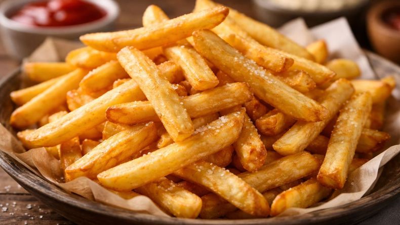 El uso de vinagre en la preparación ayuda a que las papas mantengan su forma y mejoren su dorado final | LM Neuquen El uso de vinagre en la preparación ayuda a que las papas mantengan su forma y mejoren su dorado final