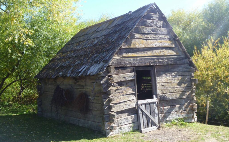 La mítica cabaña que habitó Butch Cassidy en la comarca andina. La mítica cabaña que habitó Butch Cassidy en la comarca andina. 