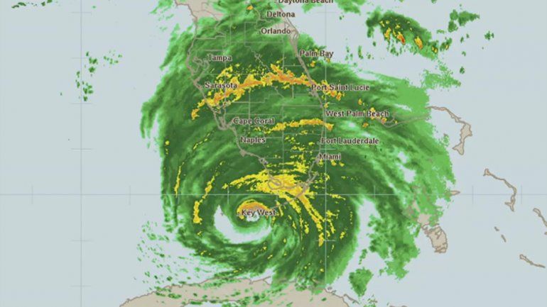 Irma vuelve a ganar fuerza camino a Florida