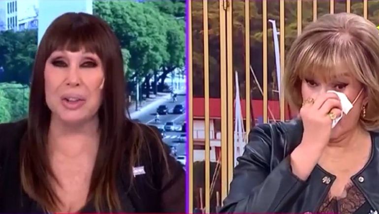 Llanto y reconciliación entre Moria Casán y Georgina Barbarossa tras 26 años peleadas