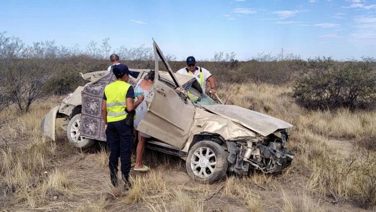 El accidente ocurrió en Ruta 22