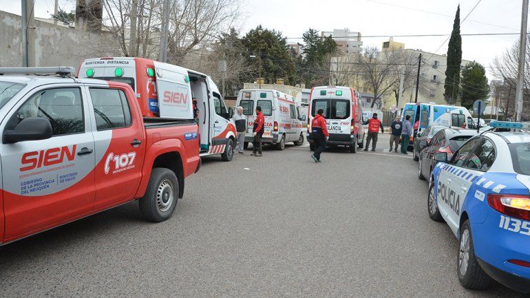 Un hombre murió por inhalación de monóxido de carbono en un edificio del centro