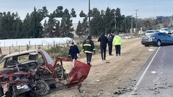 El violento choque fatal en Entre Ríos / Foto Gentileza