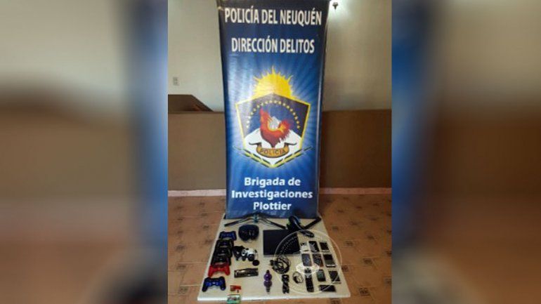 Fueron por un robo y dieron con droga en Plottier