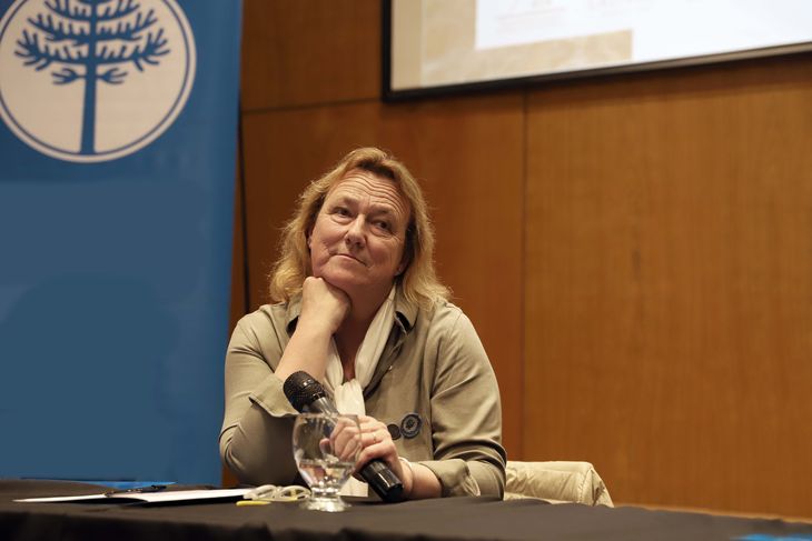 Cecilia de Larminat, presidente de la SRN. Foto: Claudio Espinoza. Cecilia de Larminat, presidente de la SRN. Foto: Claudio Espinoza.