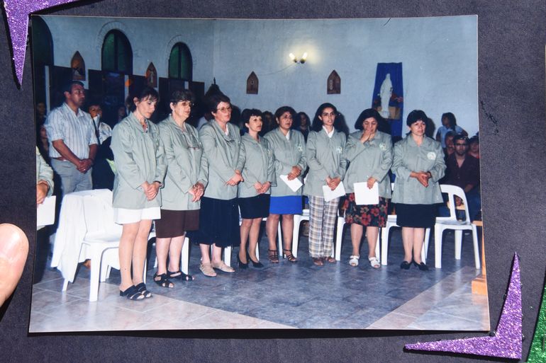 Las agentes pastoral de salud cuando se iniciaron hace veinticinco años.