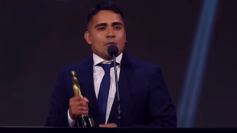 Oliver Quiroz ganó el Martin Fierro al mejor movilero