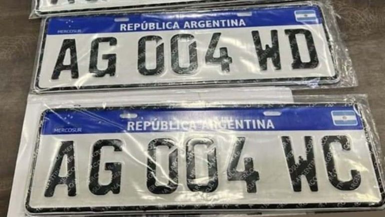 El insólito fallo apunta a problemas con las chapas para patentes. El insólito fallo apunta a problemas con las chapas para patentes.