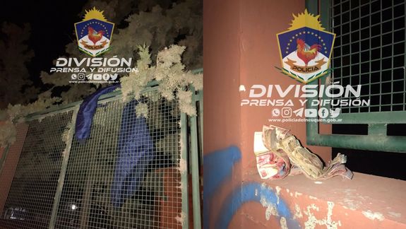Robó y quiso esconderse en el patio de una escuela céntrica cuando lo seguía la Policía