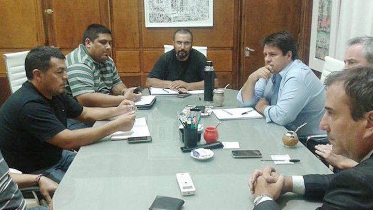Representantes de ATE se reunieron con funcionarios provinciales.