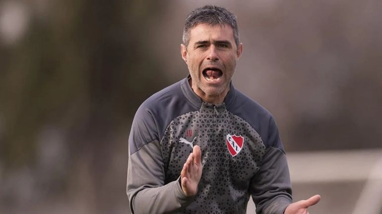Julio Vaccari tras el empate de Independiente frente a San Lorenzo Julio Vaccari tras el empate de Independiente frente a San Lorenzo