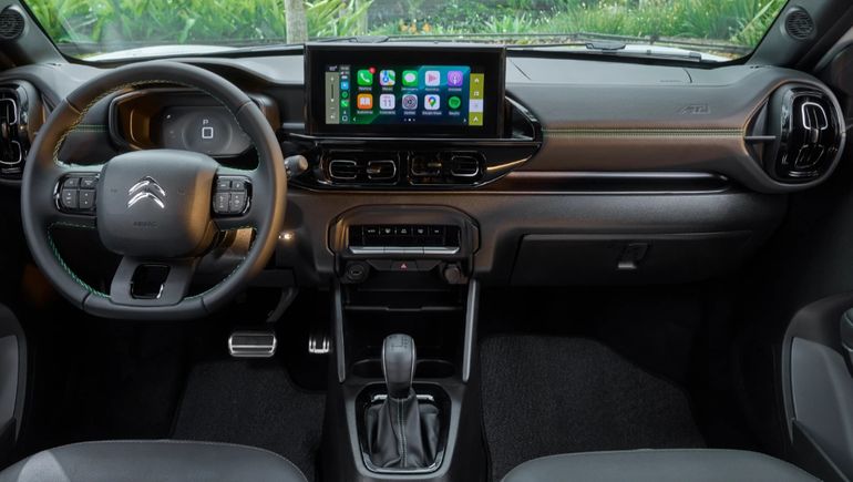 Así luce el tablero y el sistema multimedia de Citroën Aircross. Así luce el tablero y el sistema multimedia de Citroën Aircross.