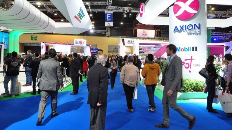 Expo. La Rural fue la sede de la muestra más grande del sector petrolero.