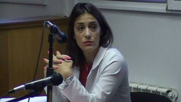 Julieta Gamarra, fiscal de Chubut. Julieta Gamarra, fiscal de Chubut.
