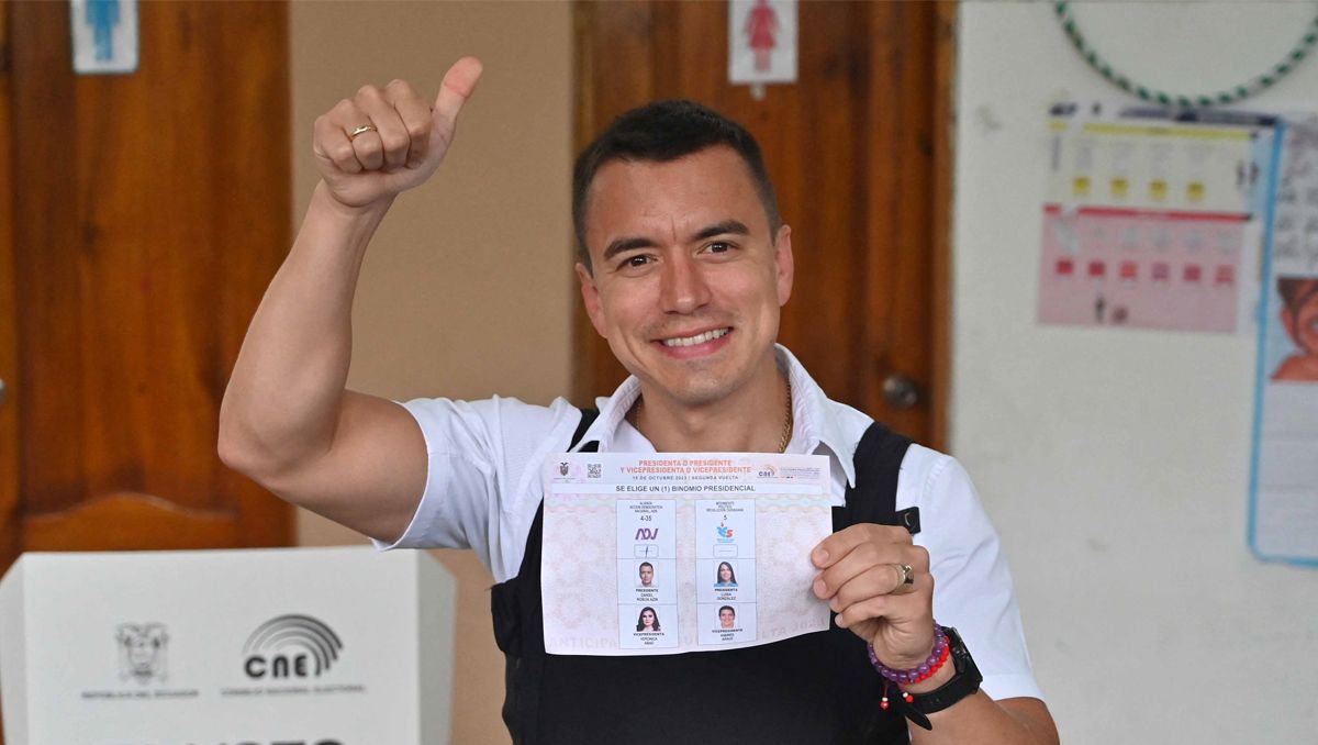 Daniel Noboa es el nuevo presidente de Ecuador: ganó en segunda vuelta